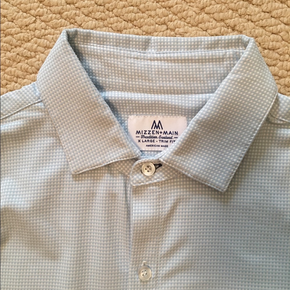 Mizzen + Main long sleeve dress shirt